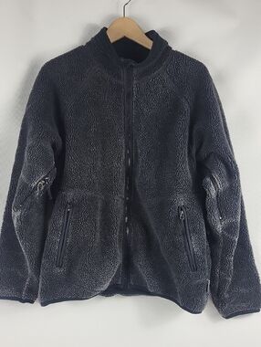 Vintage 90s Men's Fleece Zip-up Jacket - MEC